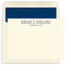 Stacked Modern Text Flat Note Cards - Raised Ink Image 1 of 5